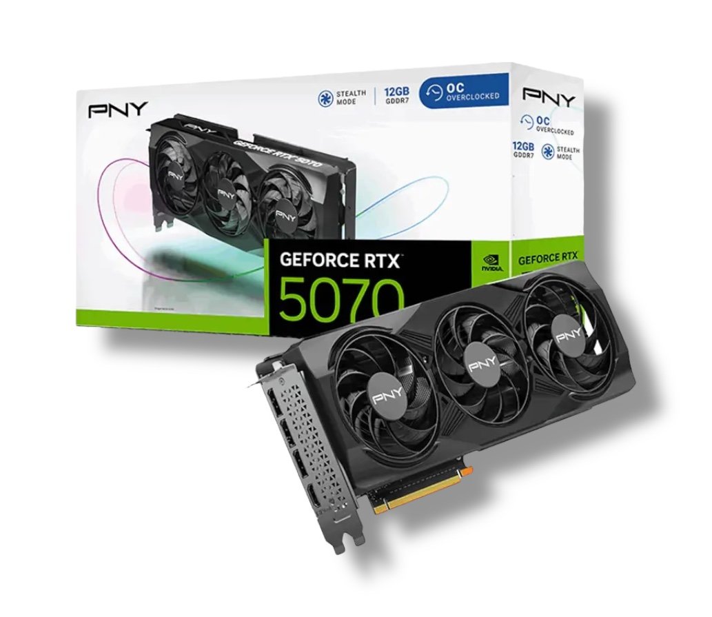 PNY GeForce RTX 5070 OC 12GB GDDR7