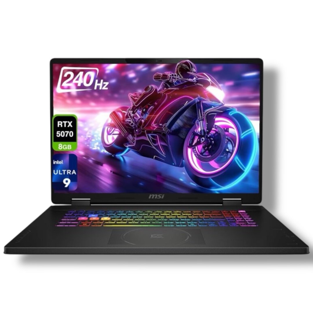  MSI Crosshair 18 HX AI A2XWGKG | Core Ultra 9 275HX | RTX 5070 8GB | 18″ QHD+ 240Hz