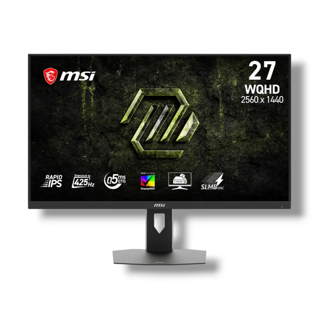 MSI MAG 276QP42 27-Inch Rapid IPS WQHD Gaming Monitor | 425Hz (OC), 0.5ms, DisplayHDR 400, Adaptive-Sync