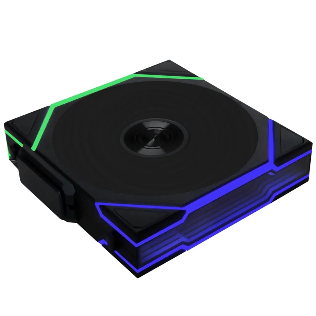 LIAN LI UNI FAN TL Wireless 120 Black Reverse-Blade ARGB Case Fan